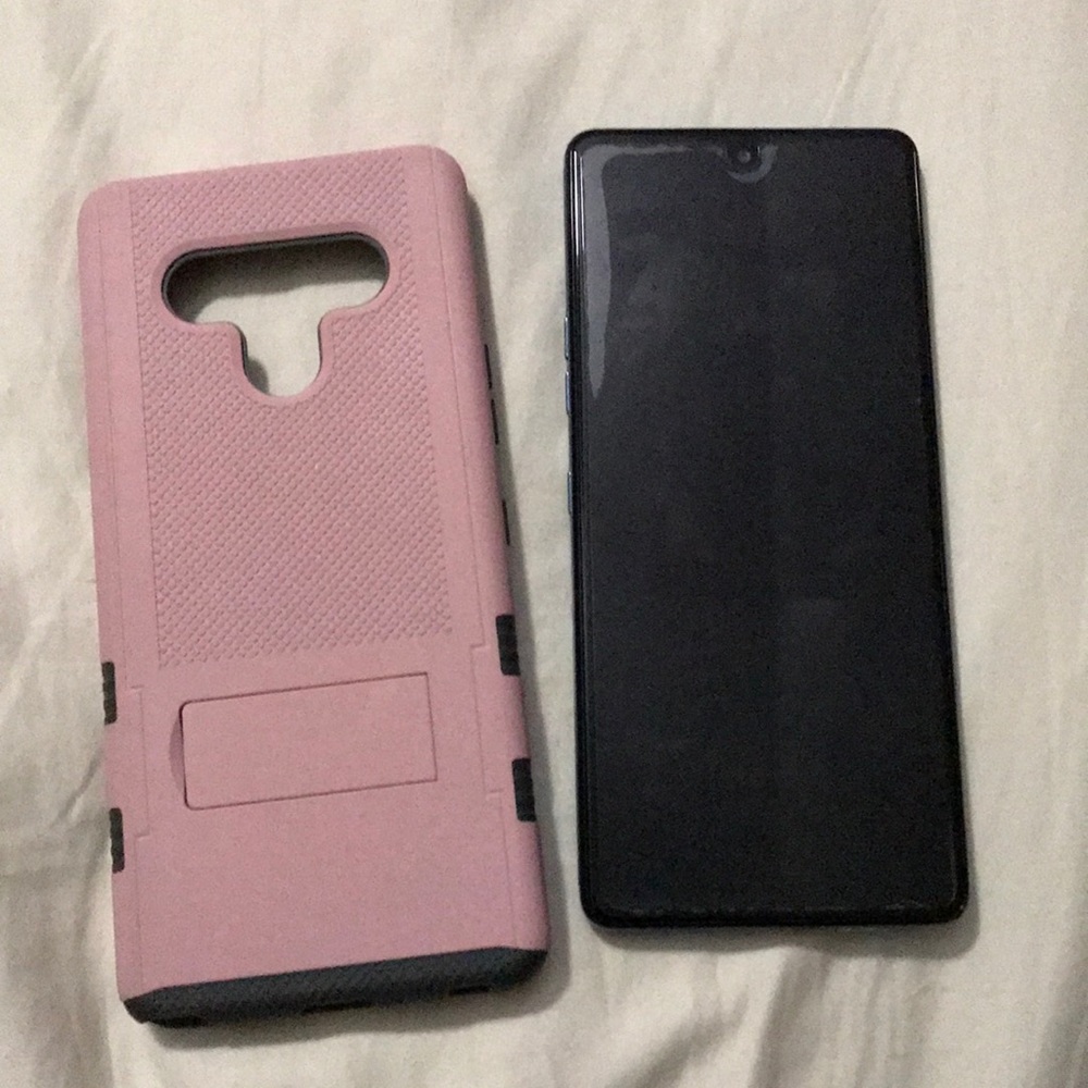 Phone with case